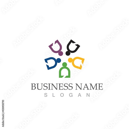 Community, network and social icon