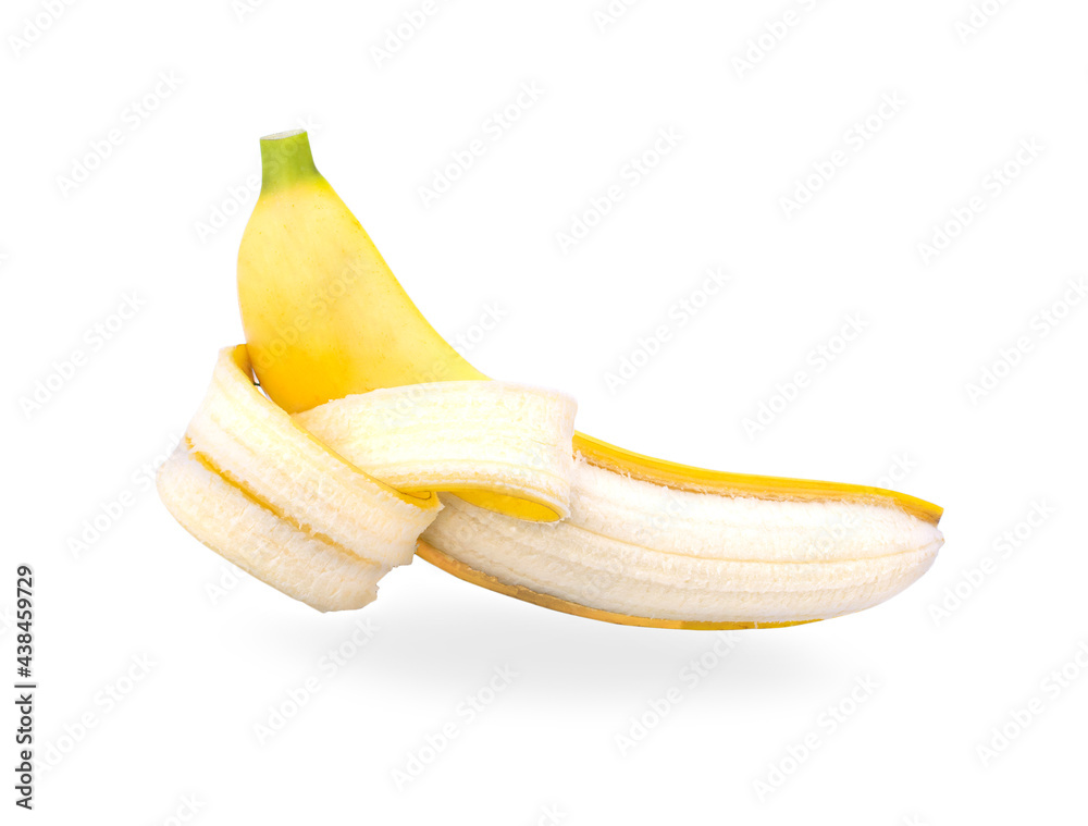 Banana isolated on white background. Banana isolated on white background.