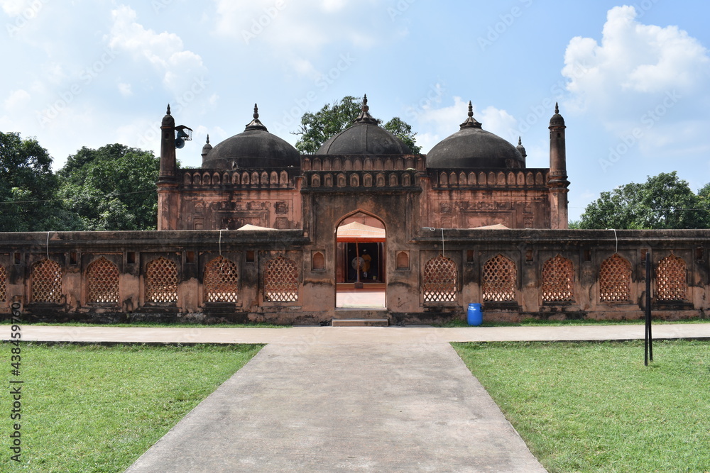 Mughal Tahakhana Mosque, Chapai, Rajshahi, Bangladesh.