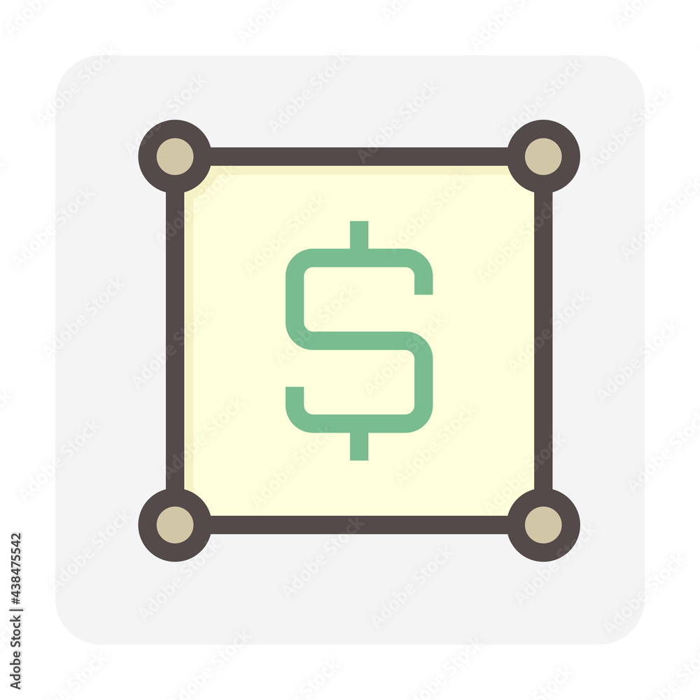 Land plot vector icon. Consist of empty area, position pin point, road and location. Real estate or property for housing subdivision, development, owned, sale, rent, buy or investment. 48x48 pixel. Land plot vector icon. Consist of empty area, position pin point, road and location. Real estate or property for housing subdivision, development, owned, sale, rent, buy or investment. 48x48 pixel.