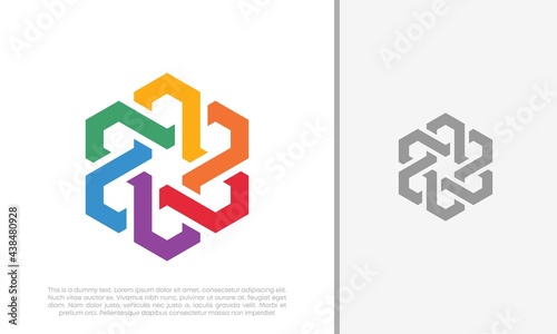 Global Community Logo Icon Elements Template. Community human Logo template vector. Community health care. Abstract Community logo