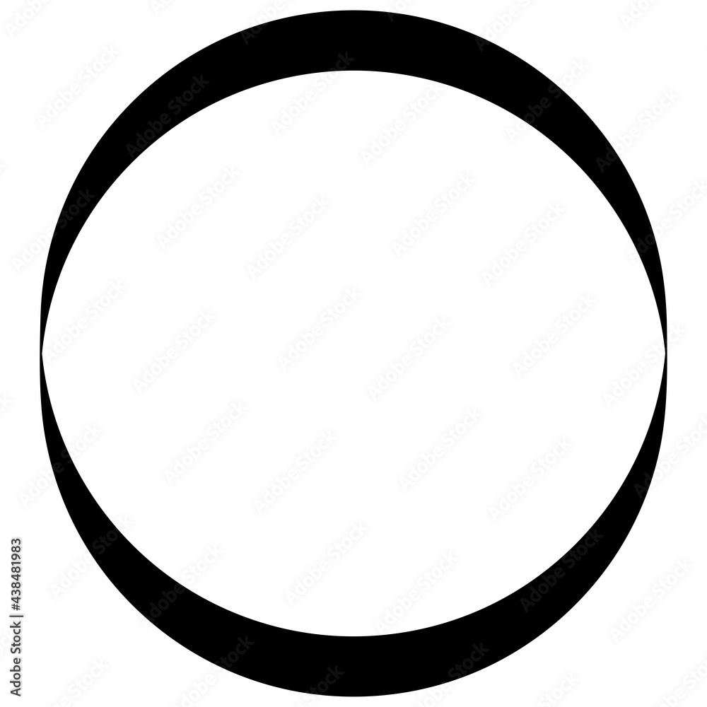 Simple caligraphic circle, oval, ellipse elements. Circle frame, circle border sets Simple caligraphic circle, oval, ellipse elements. Circle frame, circle border sets