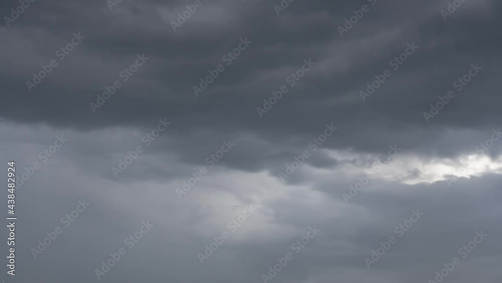 Dramatic rainy clouds Dark cloudy sky before rain in sunset time. Timelapse of rainstorm in atmosphere. B roll footage of gray clouds in high space. cloudy weather nature background in summer season. Dramatic rainy clouds Dark cloudy sky before rain in sunset time. Timelapse of rainstorm in atmosphere. B roll footage of gray clouds in high space. cloudy weather nature background in summer season.