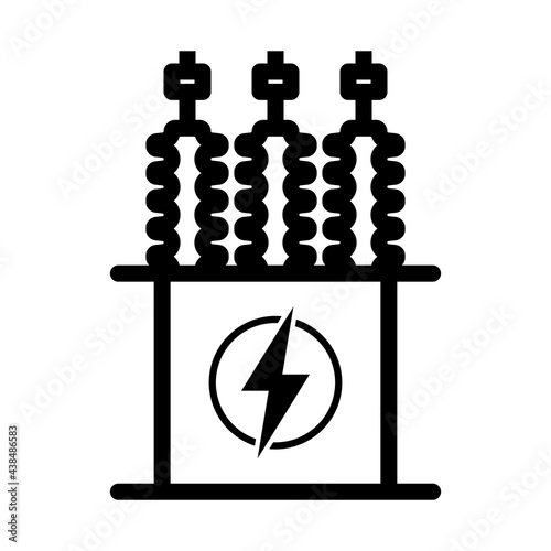 Electric Transformer Icon