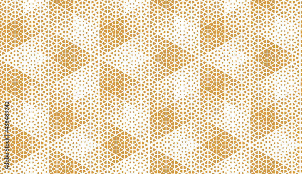 Abstract geometric pattern. A seamless vector background. White and gold ornament. Graphic modern pattern. Simple lattice graphic design Abstract geometric pattern. A seamless vector background. White and gold ornament. Graphic modern pattern. Simple lattice graphic design