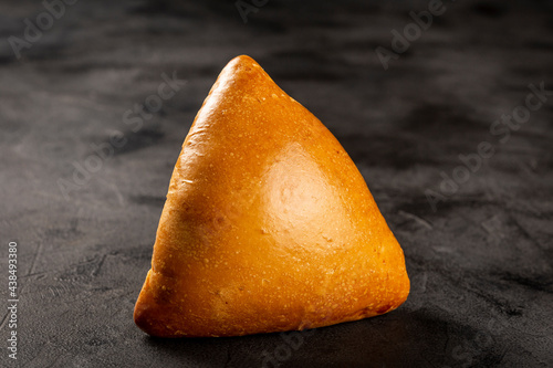 Arabic meat sfiha on the table.