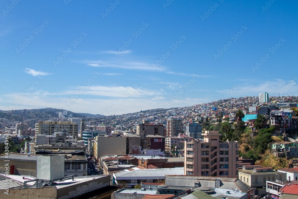 Valparaiso landscape V región Chile