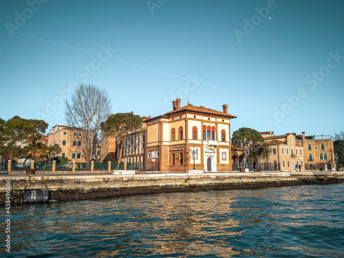 Beautiful Venice on a sunny winter evening.