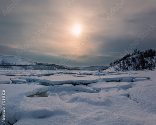 winter landscape with snow © Ярослав Костырев