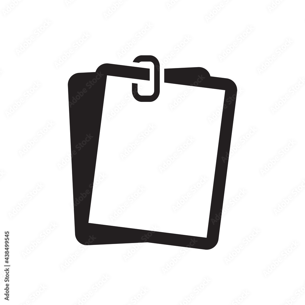 Attached File And Paper Clip Icon Attached File And Paper Clip Icon