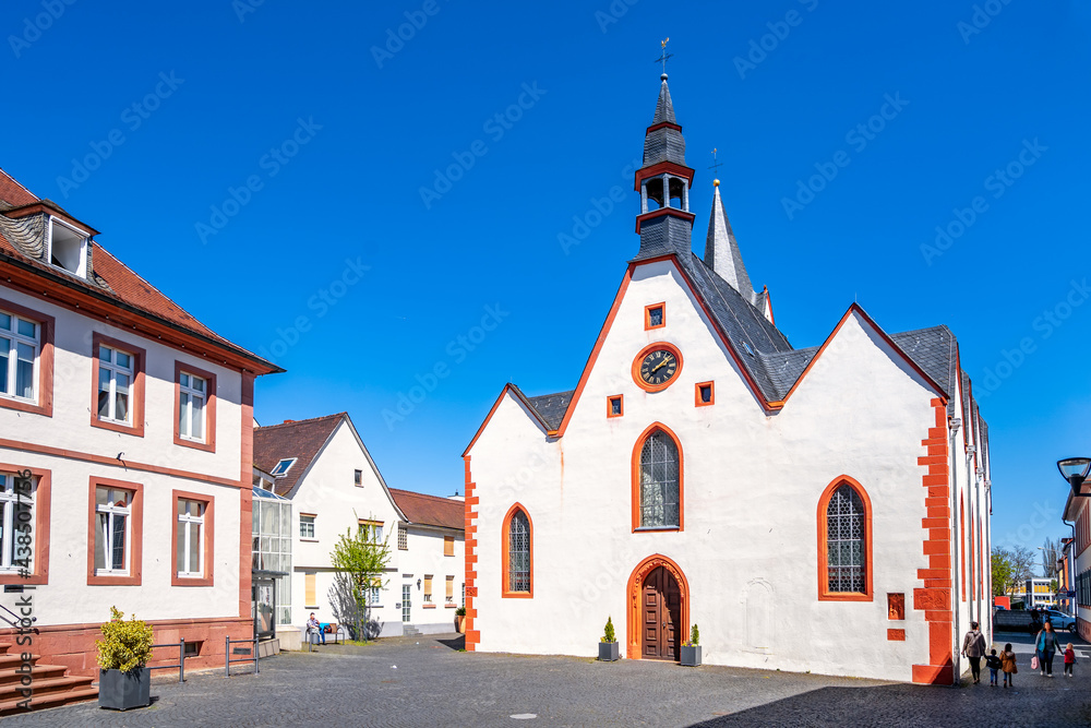 Marktplatz, Babenhausen, Hessen, Deutschland Marktplatz, Babenhausen, Hessen, Deutschland