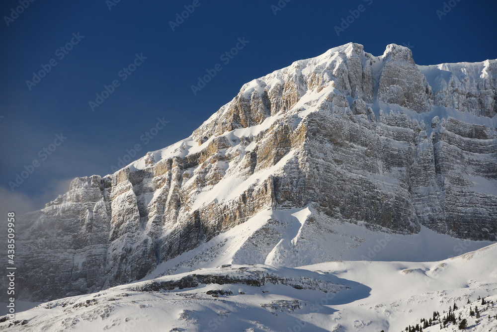 winter canadian rockies