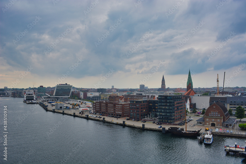 Fototapeta premium Der Hafen von Kiel