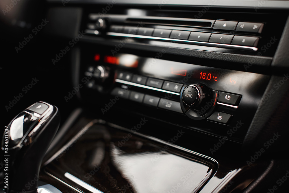 Air condition in auto. Climate control button. Air condition in auto. Climate control button.