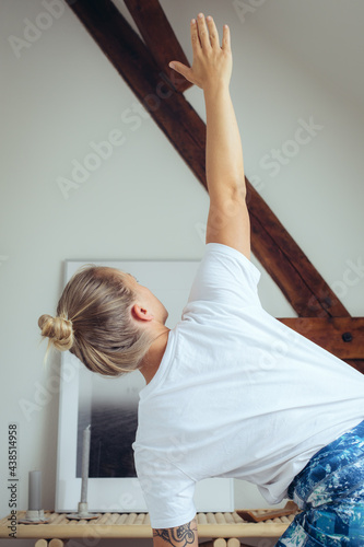 Yoga zuhause photo