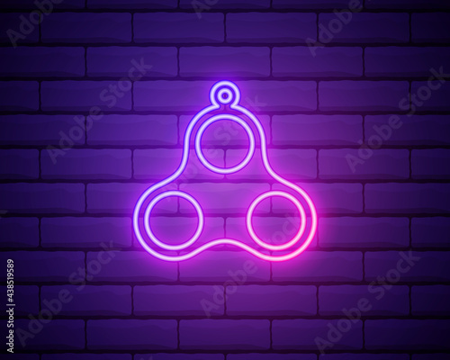 Glowing Push Bubble Colour Fidget Toy,Neon Sensory Toy Bubble Popper Pop It Toy for Anxiety Adults, Kids and Autism Stress Reliever flat vector design