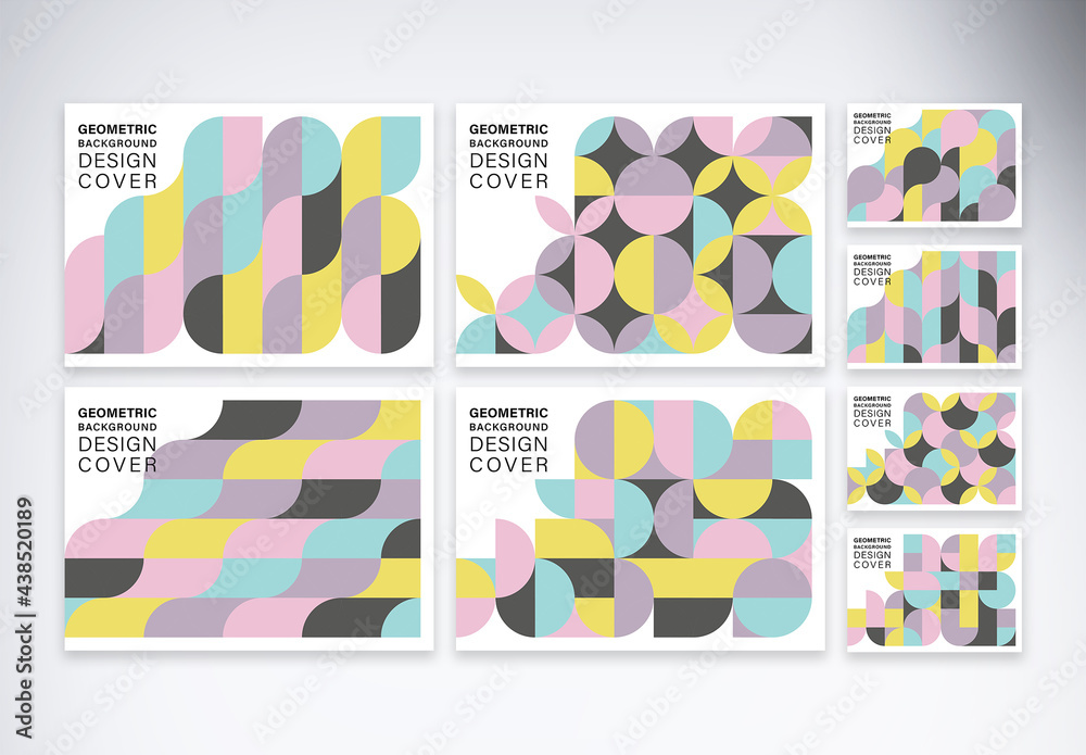 Geometric Background Design Cover Stock Template | Adobe Stock