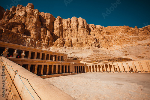 The temple of Hatshepsut near Luxor in Egypt photo