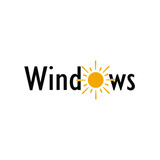 Illustration Vector graphic of window and sun design