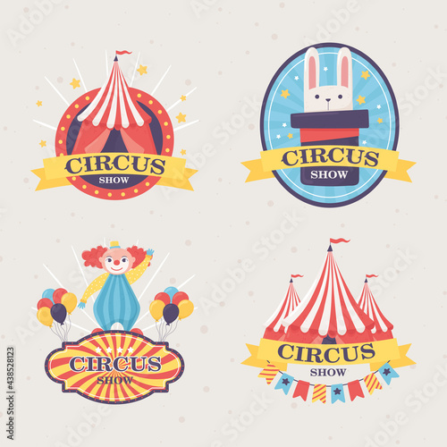 circus show badges