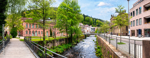 City centre of Bad Wildbad in the Black Forest, Germany photo