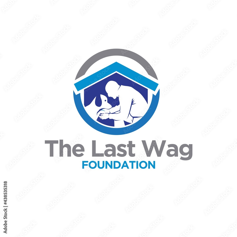 pet foundation for pet care logo and protection service pet foundation for pet care logo and protection service