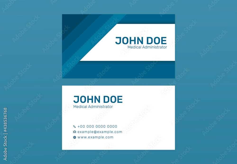 Modern Business Card Template Stock Template | Adobe Stock
