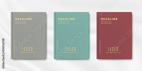  Set of abstract japanese pattern book cover template. Background design for decoration,wallpaper,scrapbook, flyer, magazine.Vector illustration.Eps10