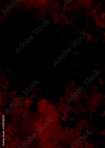 赤い幻想的な水彩テクスチャ背景 