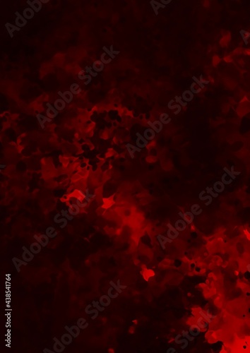 幻想的な赤い血の水彩テクスチャ背景 