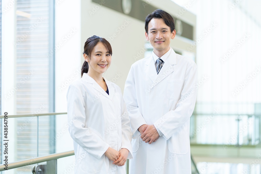 医師 2人 ポートレート 医師 2人 ポートレート