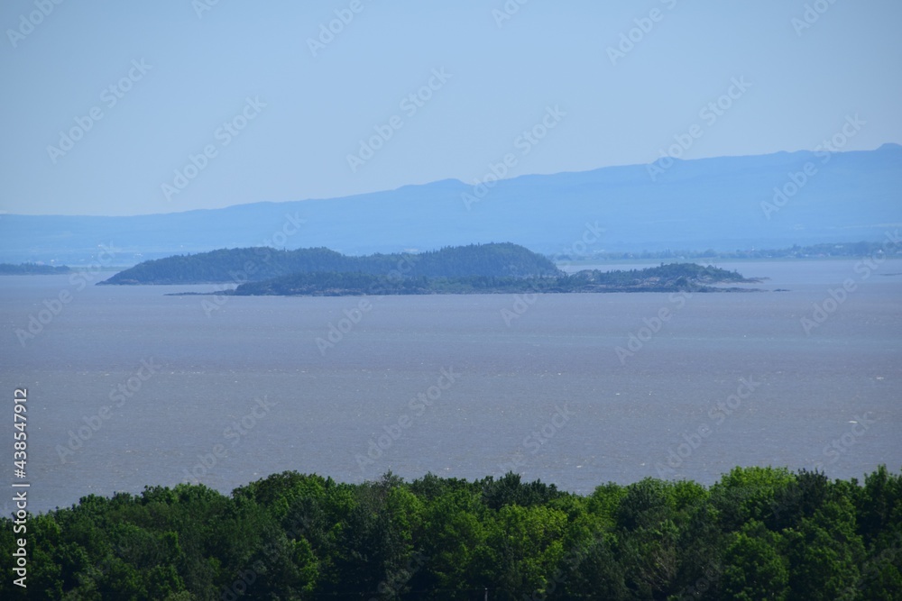 Orlean island on the St-Lawrence river