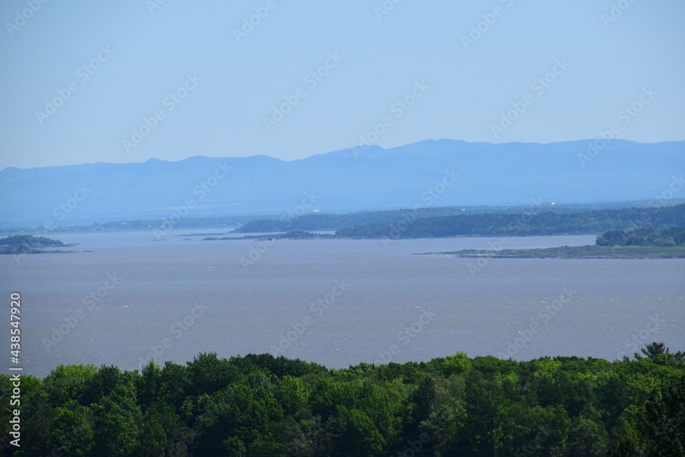 Orlean island on the St-Lawrence river