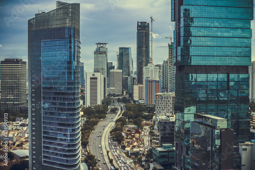 Between The Buildings' Legs - Jakarta 2018