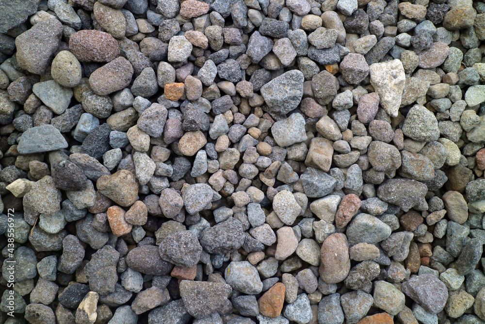 Pile of pebbles from the river Pile of pebbles from the river
