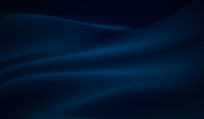abstract curve and wave on navy blue background