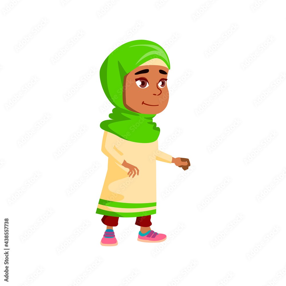 arabian girl in hijab walking in market cartoon vector. arabian girl in hijab walking in market character. isolated flat cartoon illustration arabian girl in hijab walking in market cartoon vector. arabian girl in hijab walking in market character. isolated flat cartoon illustration