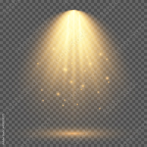 Lighting with spotlight illumination effects