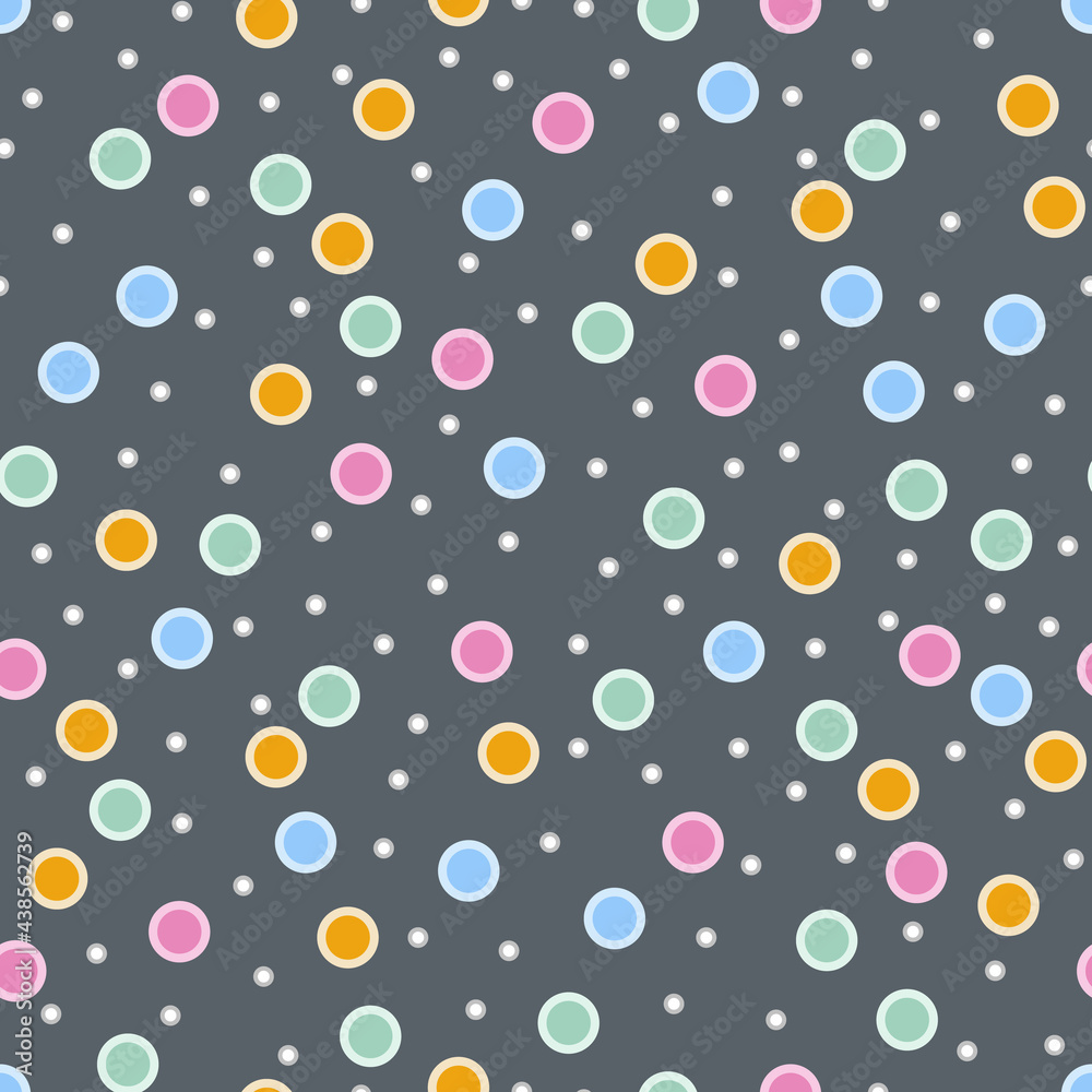 Polka Dot Seamless Pattern. Polka Dot Seamless Pattern.