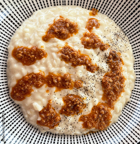 Slika na platnu plate with Italian speciality risotto