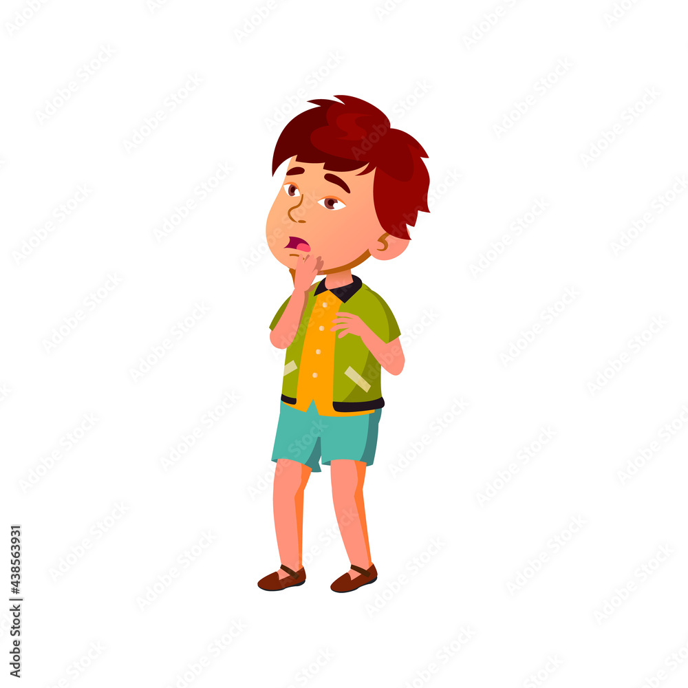 shocked small boy saw new trampoline in park cartoon vector. shocked small boy saw new trampoline in park character. isolated flat cartoon illustration shocked small boy saw new trampoline in park cartoon vector. shocked small boy saw new trampoline in park character. isolated flat cartoon illustration
