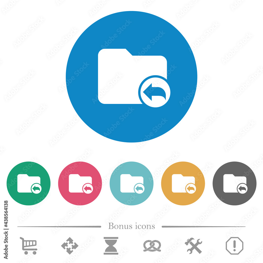 Parent directory flat round icons Parent directory flat round icons