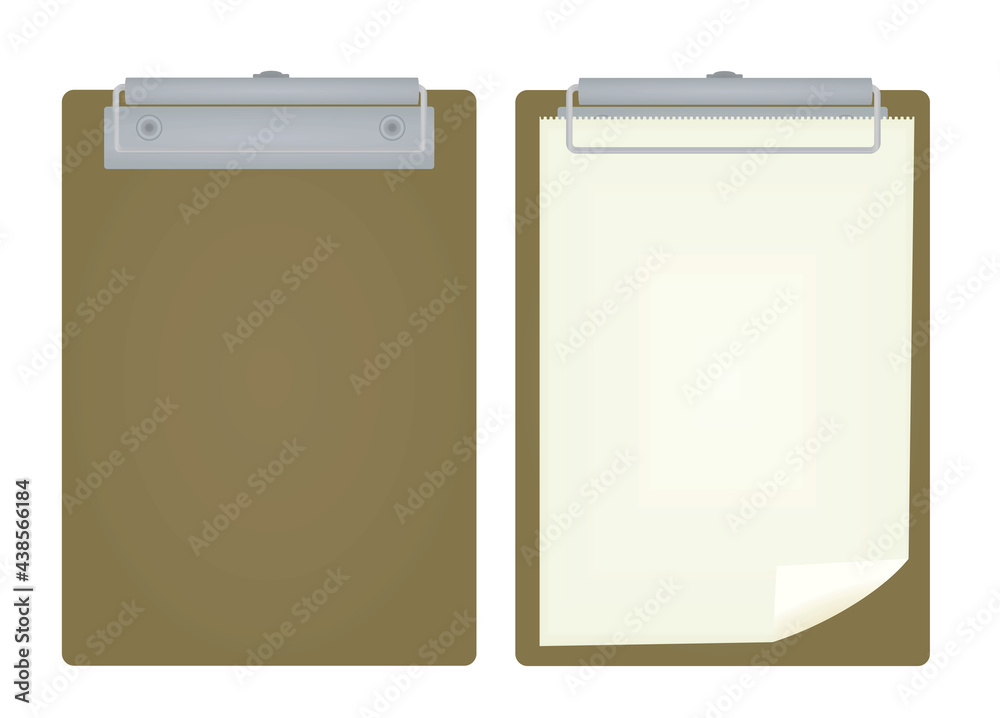 Clip board folder. vector illustration Clip board folder. vector illustration