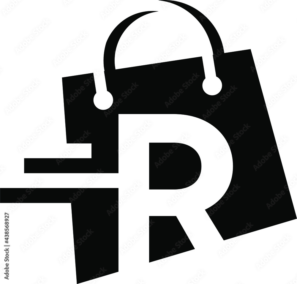 Letter R Shopping Bag Modern Creative Logo
Letter R Shopping Bag Modern Creative Logo