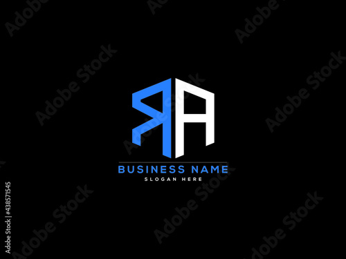 Letter RA Logo, creative ra logo icon vector for business