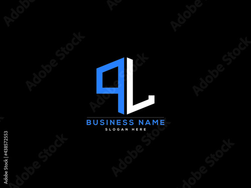 Letter PL Logo, creative pl logo icon vector for business
