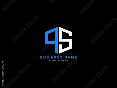 Letter PS Logo, creative ps logo icon vector for business