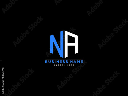 Letter NA Logo, creative na logo icon vector for business photo