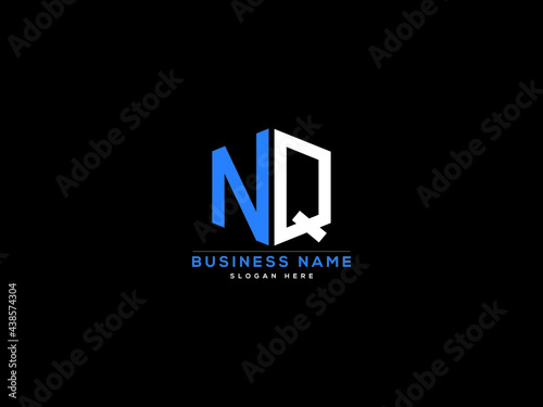 Letter NQ Logo, creative nq logo icon vector for business photo