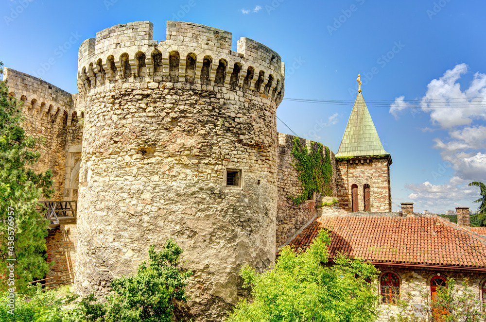 Belgrade, Kalemegdan Fortress, HDR Image